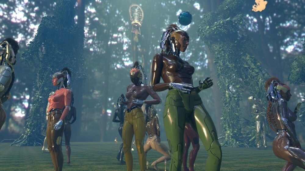 Jacolby Satterwhite: Spirits Roaming on the Earth tours to CAM in 2023 image