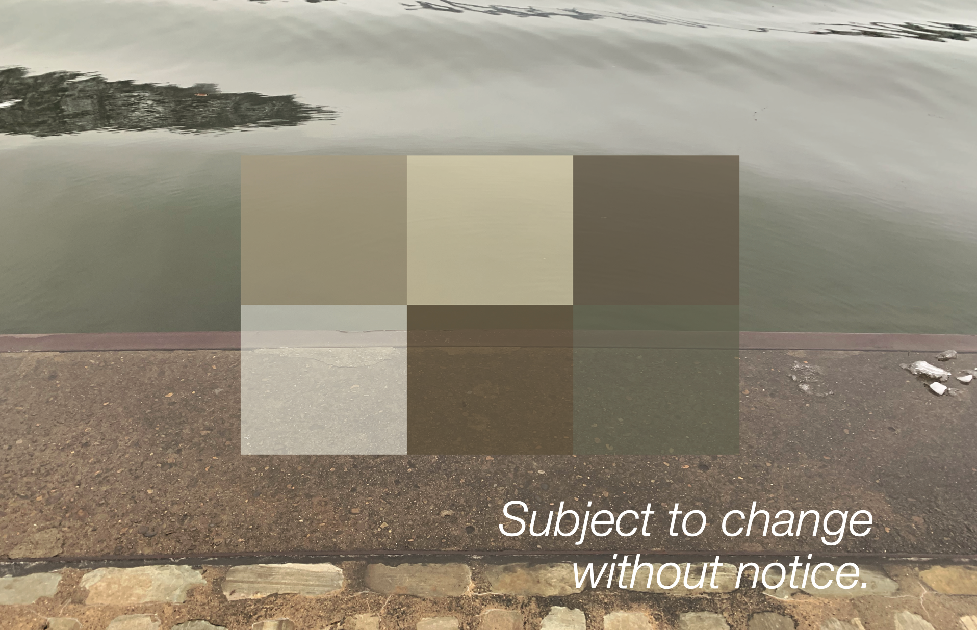 Subject to change without notice By Chloë Bass  image